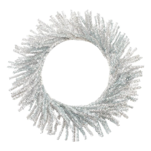 Tinsel Pine Wreath 21"D For Sale