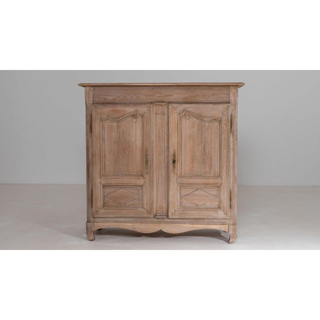 1850s French Louis XV Style Oak Armoire For Sale - Image 14 of 18