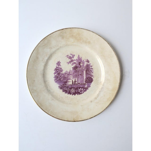 Off-white Early 20th Century Plates Neoclassical Design - Set of 4 For Sale - Image 8 of 13