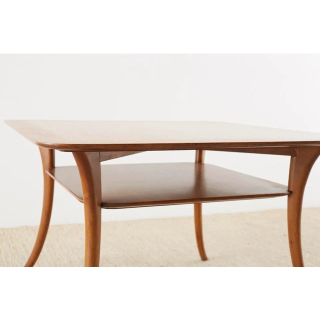 Mid 20th Century Robsjohn-Gibbings for Widdicomb Klismos Leg Cocktail Table For Sale - Image 5 of 13