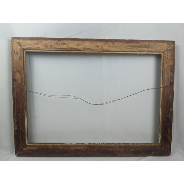 Early 20th Century Ornate Gilt Wood & Gesso Layered Picture Frame, C. 1900–1920 For Sale - Image 14 of 14