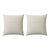 Beige Faded Suzani Bedding Pillow Cover 23'' X 27'' - Set of Two For Sale - Image 4 of 4
