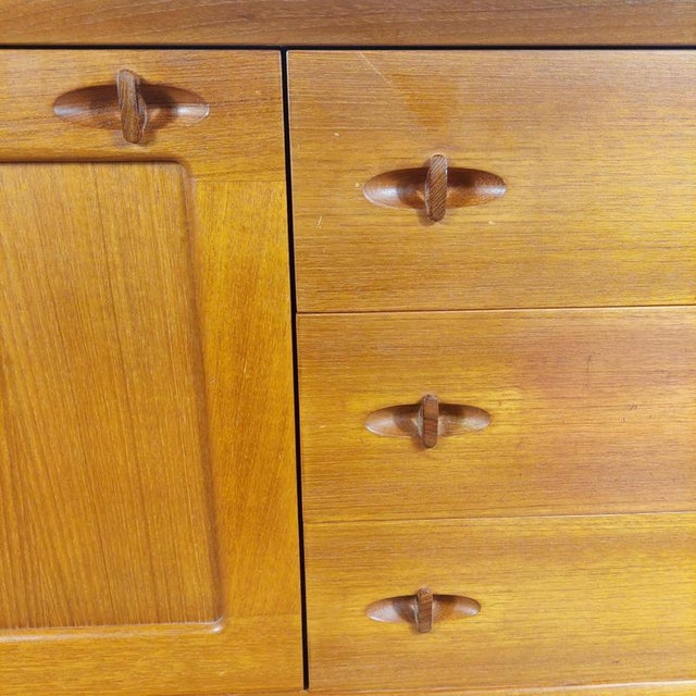 Vintage Danish Teak Sideboard by H.W. Klein for Bramin, 1960s For Sale - Image 3 of 9