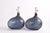 Danish Modern Blue Glass Table Lamps by Michael Bang for Holmegaard, 1970s, Set of 2 For Sale - Image 6 of 16