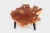Hand constructed from lychee wood, the top of this coffee table is hand sanded and polished to show its natural lines and...