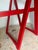 1960s Mid-Century Modern Red Folding Chair For Sale - Image 5 of 9