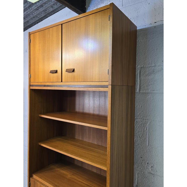 Scandinavian Style Modular Bookcase with Cupboard, 1960s-1970s For Sale - Image 16 of 18