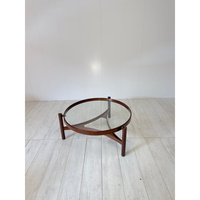 Model 775 Coffee Table by Gianfranco Frattini for Cassina, 1965, in Good conditions. Designed 1960 to 1969 I have official...