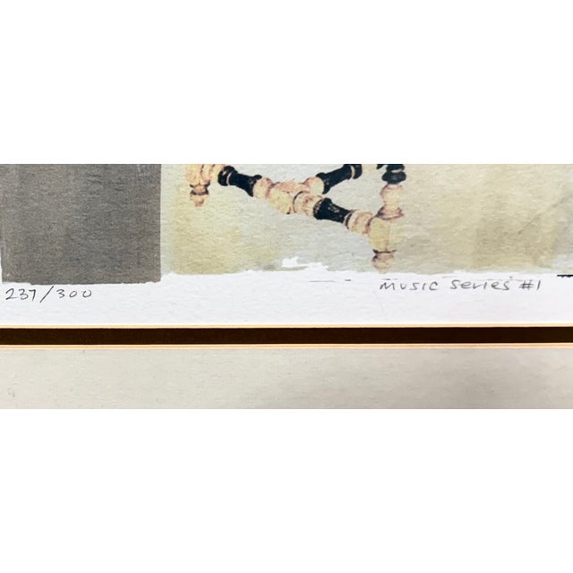 Modern 1990s "Music Series #1" (No. 231/300) signed by Bernsen/Tunick is a limited-edition print For Sale - Image 3 of 3