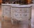 Late 19th Century Pair of 19th Century French Louis XV Style Painted Two-Drawer Chests Commodes For Sale - Image 5 of 14