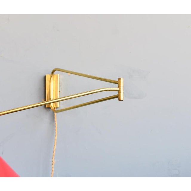 Modern Vintage Wall Lamp by René Mathieu for Lunel, 1950s For Sale - Image 3 of 3