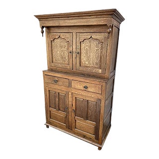 Antique Buffet with 2 Bodies, 1900s For Sale