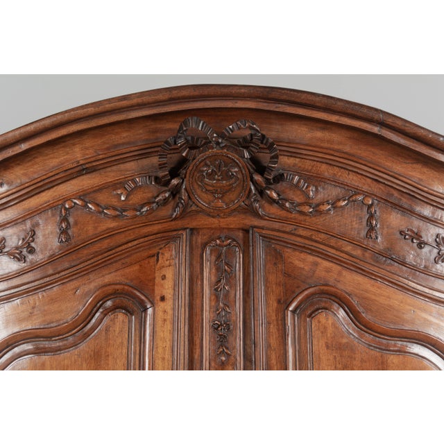 18th Century French Louis XV Buffet a Deux Corps or Sideboard For Sale - Image 12 of 12