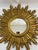 1970s 1970s Mid Century Modern Italian Florentine 20" Gilded Sunburst Wall Mirror For Sale - Image 5 of 18