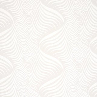 Schumacher Sauvage Wallpaper in Dove For Sale