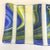 Vintage Fused Rectangular Wavy Striped Art Glass Plate Tray For Sale - Image 4 of 12