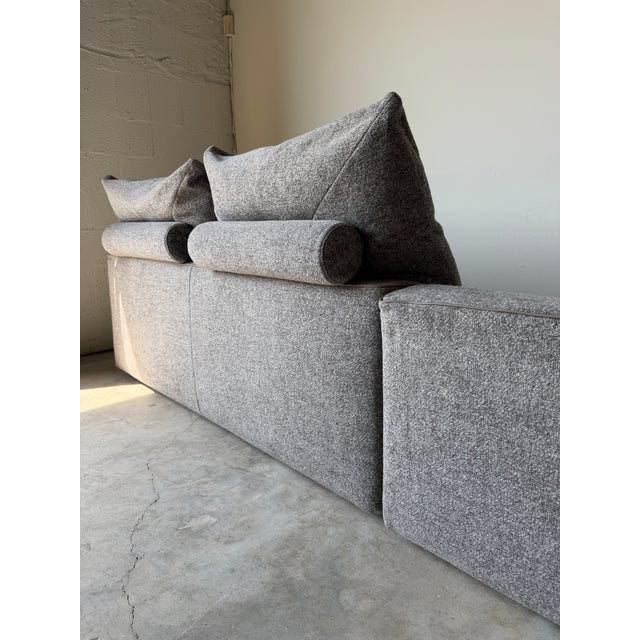 Mid-Century Modern Roche Bobois Paris “Préface” Modern Modular Sectional Sofa – 3 Pieces For Sale - Image 3 of 17