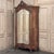Belle Epoque French Walnut Serpentine Armoire from Paris ca.1900 is an exhilarating example of the finest Old World...