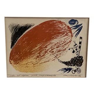 Poul Holsby, Abstract Composition, 1967, Print, Framed For Sale