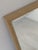 Large Classic Wall Mirror in Wooden Frame and Beveled Panel, 1975 For Sale - Image 6 of 8