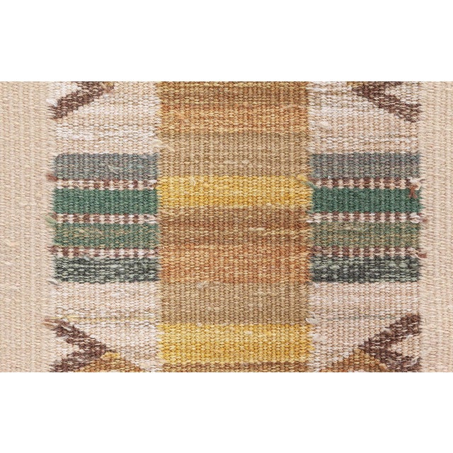 Modern Swedish Wool Runner by Doris Leslie Blau For Sale - Image 10 of 11