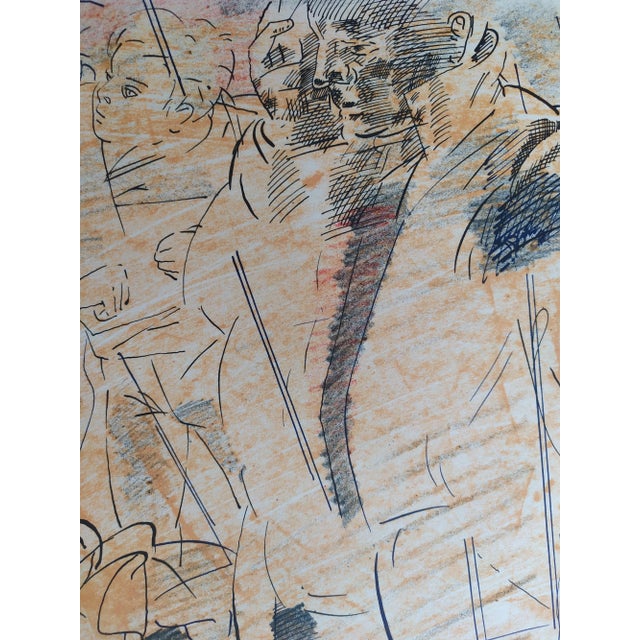 Untitled Lithograph by Francesc Artigau, 1989 For Sale - Image 4 of 7