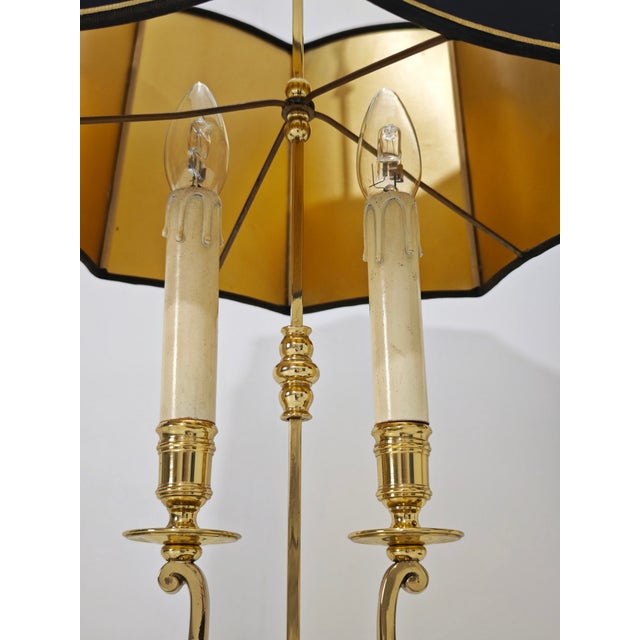 Mid-Century Modern Empire Brass Table Lamps, 1960s, Set of 2 For Sale - Image 16 of 18