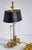 Vintage French Bouillote Brass & Tole Table Lamp For Sale In New York - Image 6 of 16