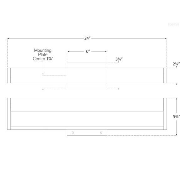 Visual Comfort Thomas O'Brien for Visual Comfort Signature David 24" Art Light in Bronze with Hand-Rubbed Antique Brass Shade For Sale - Image 4 of 4