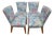 Gorgeous Set of Sunroom Dining Chairs- 4 Chairs For Sale