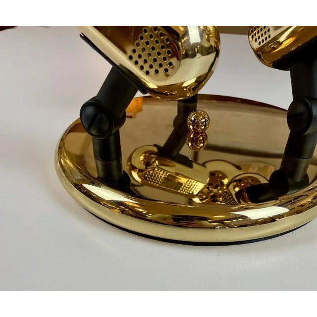 Ultra Gold Ceiling Lamp by Stilplast, 1980s For Sale - Image 4 of 7