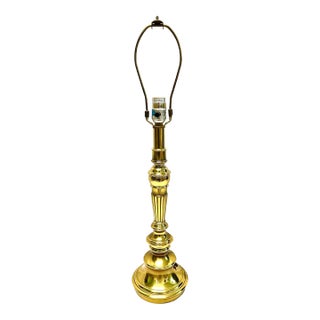 Vintage Brass Stiffel Lamp For Sale