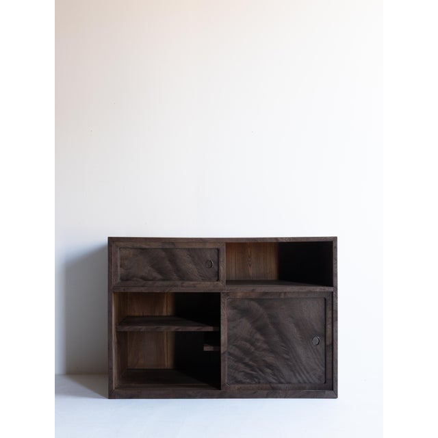 Early 20th Century Japanese Antique Tansu Cabinet/ Wabi-Sabi / Taishō–Shōwa Period 1910-40s For Sale - Image 5 of 11