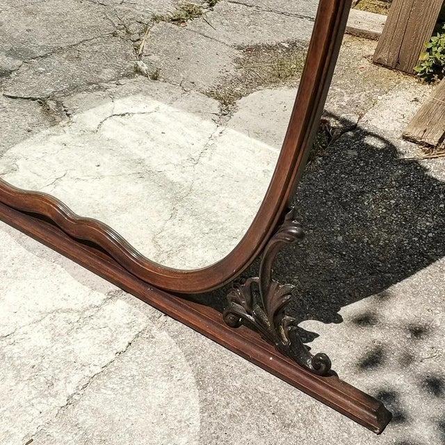 1950s Vintage Mirror, Italy, 1950s For Sale - Image 5 of 9