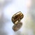 Metal Vintage Bvlgari Tronchetto Two-Tone 18k Gold Ring, Size 5.5 For Sale - Image 7 of 9
