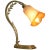 Gold and Gilt Bronze Table Lamp with Glass Shade by Charles Schneider, 1930s For Sale - Image 14 of 14