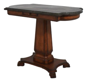 Maitland Smith Attributed Marble Top Continental Occasional Table