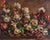 Mid 20th Century Ivan Gorini, Still Life with Flowers, Oil on Panel For Sale - Image 4 of 7