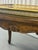 Vintage Wood Queen Anne Style Table With Removable Brass Tray For Sale In New York - Image 6 of 9