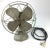 Perfect for the man cave or for authentication of an old movie. These old fans are so much fun. This fan has a small hole...
