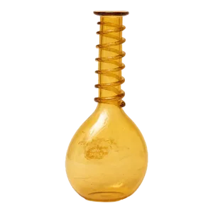 "Scavo" Handblown 1960's Wine Carafe in Marigold by Zora Da Venezia, Signed