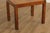 Brown Henredon 'Artefacts' Oak and Brass Campaign End Table For Sale - Image 8 of 12