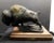 "Charging Buffalo" Contemporary Anton Arkhipov Signed Bronze Sculpture For Sale - Image 11 of 11
