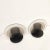Italian table or desktop lamp couple in Bruno Gecchelin's style, 80s. Made of perforated metal lacquered in black and...