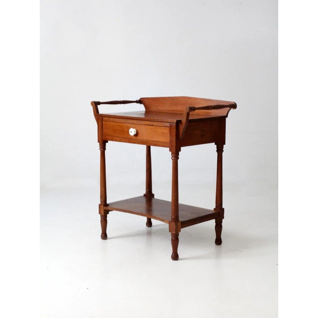 Antique Washstand Table For Sale - Image 6 of 10