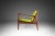 Kandidaten Three Seater Sofa in Lime Green Fabric by Ib Kofod-Larsen for Olof Person, Denmark, Circa 1960's For Sale - Image 11 of 13