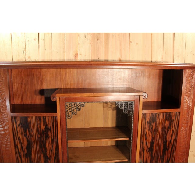 Art Deco Bookcase by Gauthier Poinsignon, 1930s For Sale - Image 9 of 13