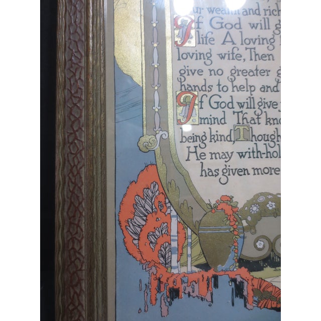 1920s Art Deco Print Motto For Sale - Image 5 of 8