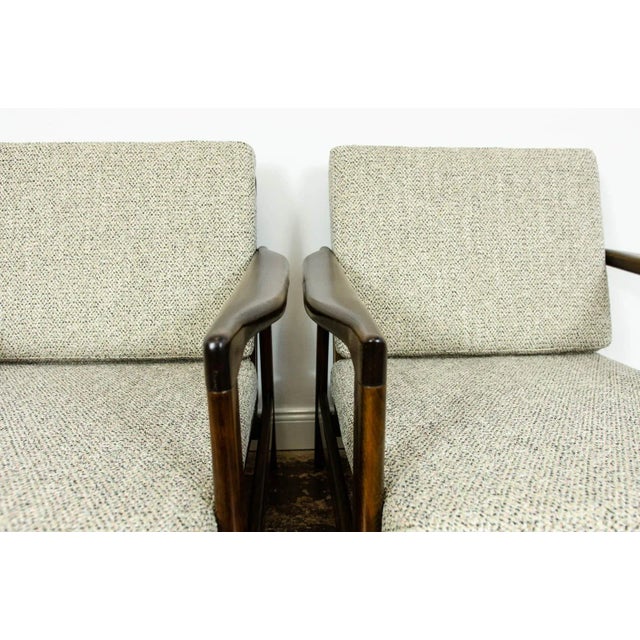 Beige Set of B-7522 Armchairs by Zenon Bączyk, 1960s For Sale - Image 8 of 18