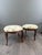 Set of 19th Century Louis XV Armchairs and Ottomans, 1890s, Set of 4 For Sale - Image 11 of 13